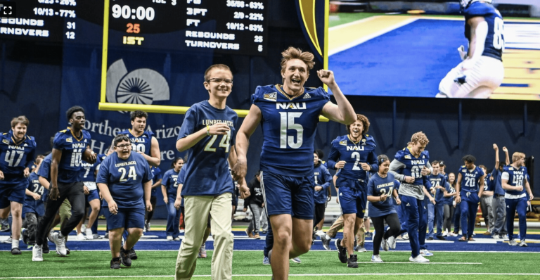NAU football partners with Special Olympics Arizona